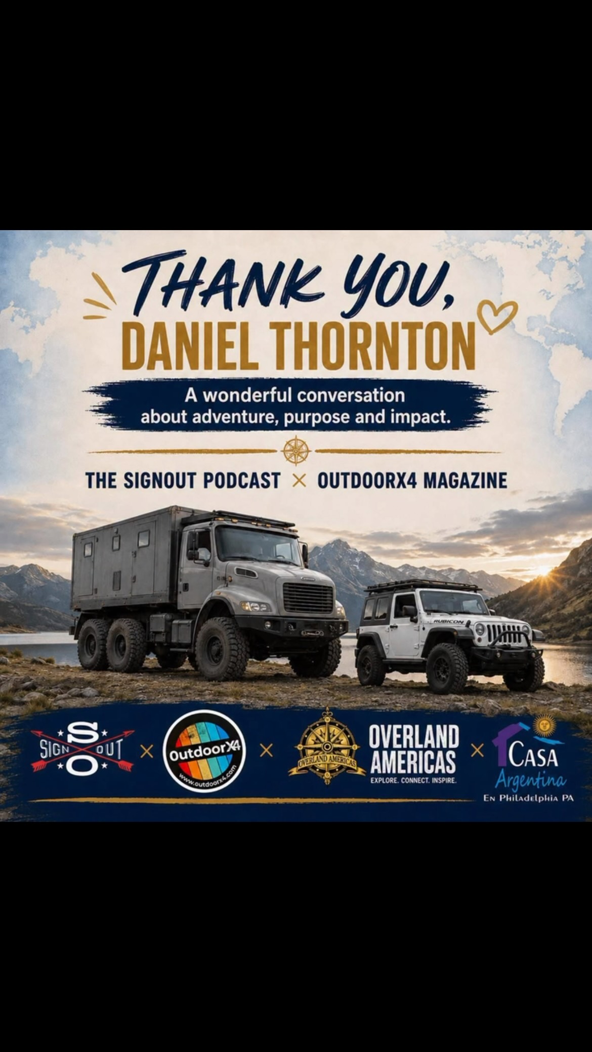 The SignOut Podcast and OutdoorX4 interview